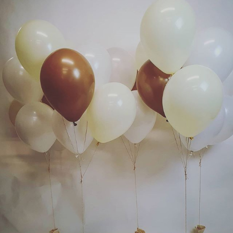 3x Helium Balloons